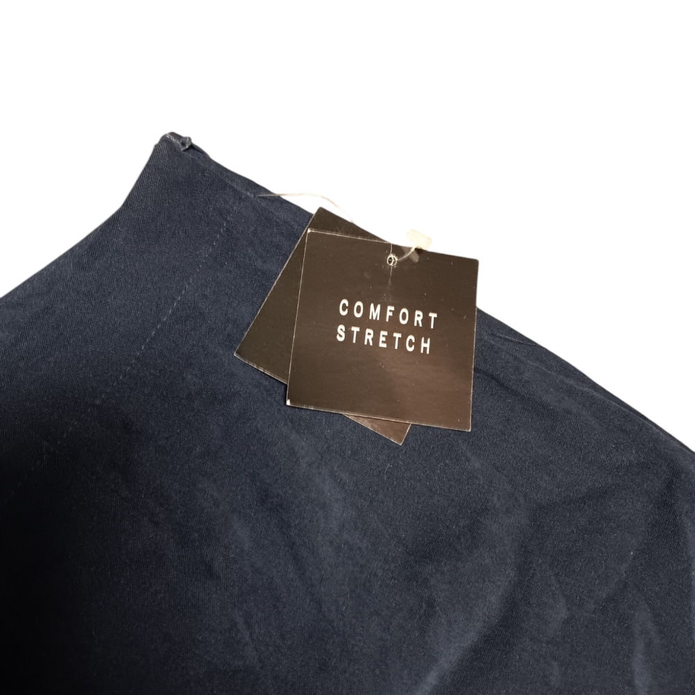 SAG HARBOR WOMEN'S SIZE 14 DARK BLUE COMFORT STRETCH DRESS PANTS. - Picture 5 of 7